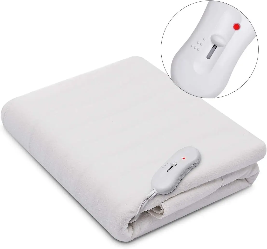 

Portable Electric Massage Table Warmer with Three Heat Settings, Auto Overheat Protection, and Elastic Bands for Secure Fit