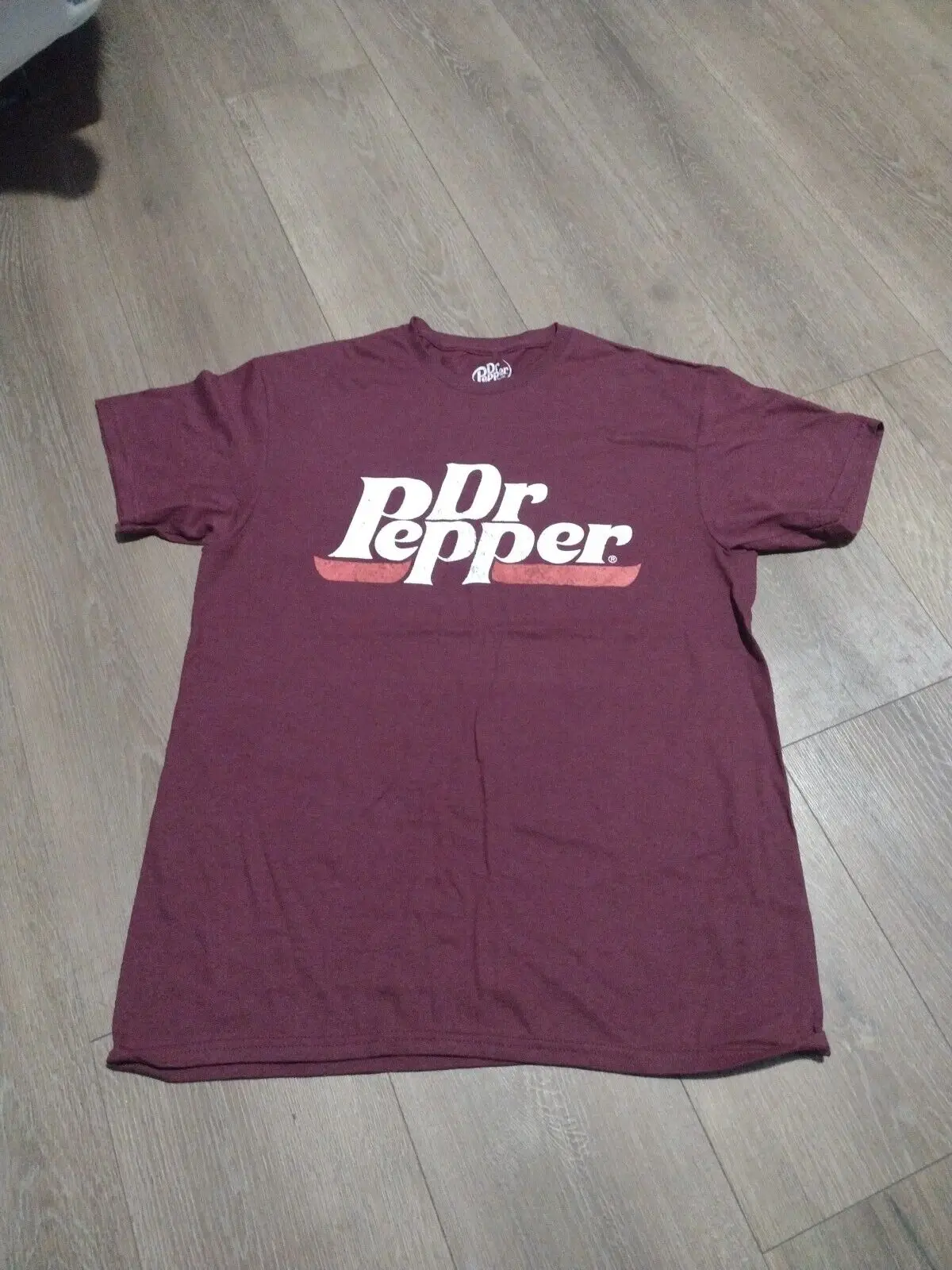 Dr Pepper Original Sabor Soda Logo Camiseta Tamaño M