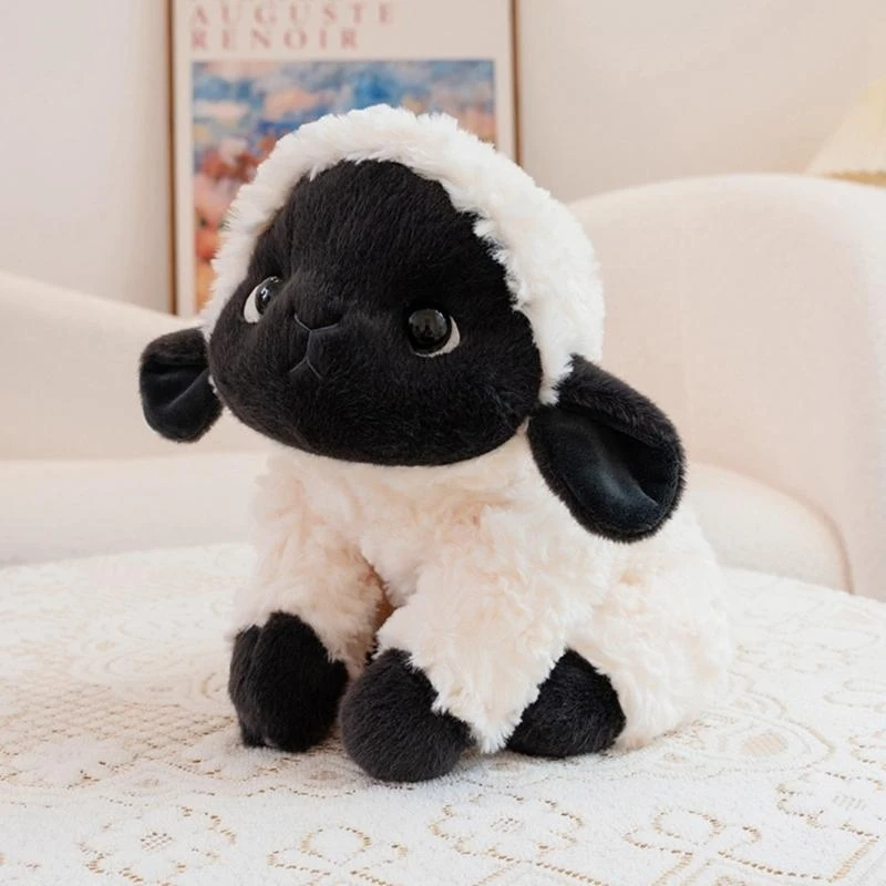 

L38E Safe Soft Plush Lamp Stuffed Animal Sheep Doll for Toddler Companion Comfort Toy