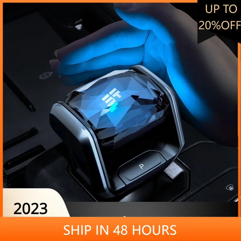 

NEW1 Кристаллический рычаг переключения передач для Chery Jetour Traveler T2, модификация рычага переключения передач, украшение, аксессуары для интерьера со световым переключением передач