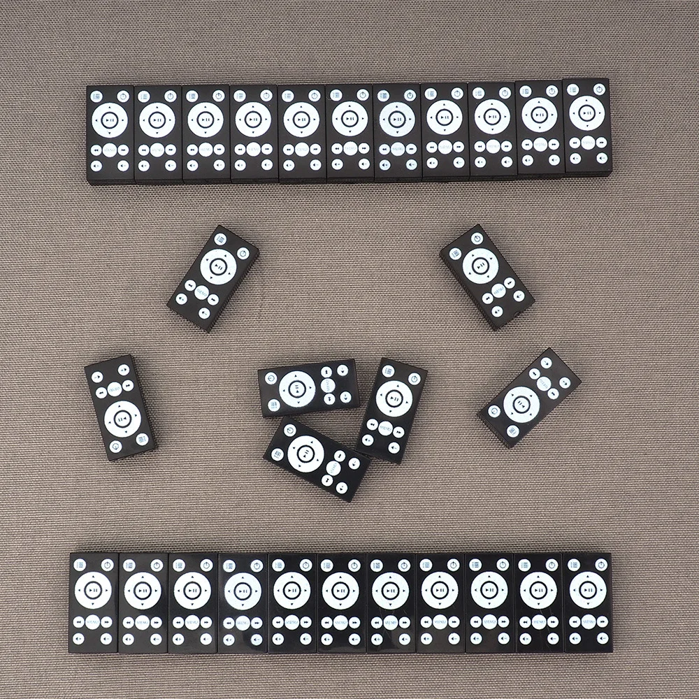 MOC 10PCS Part Bricks Printed 3069 1x2 Remote Intelligent Control Pattern Building Blocks Controller Particle Toy Children Gifts