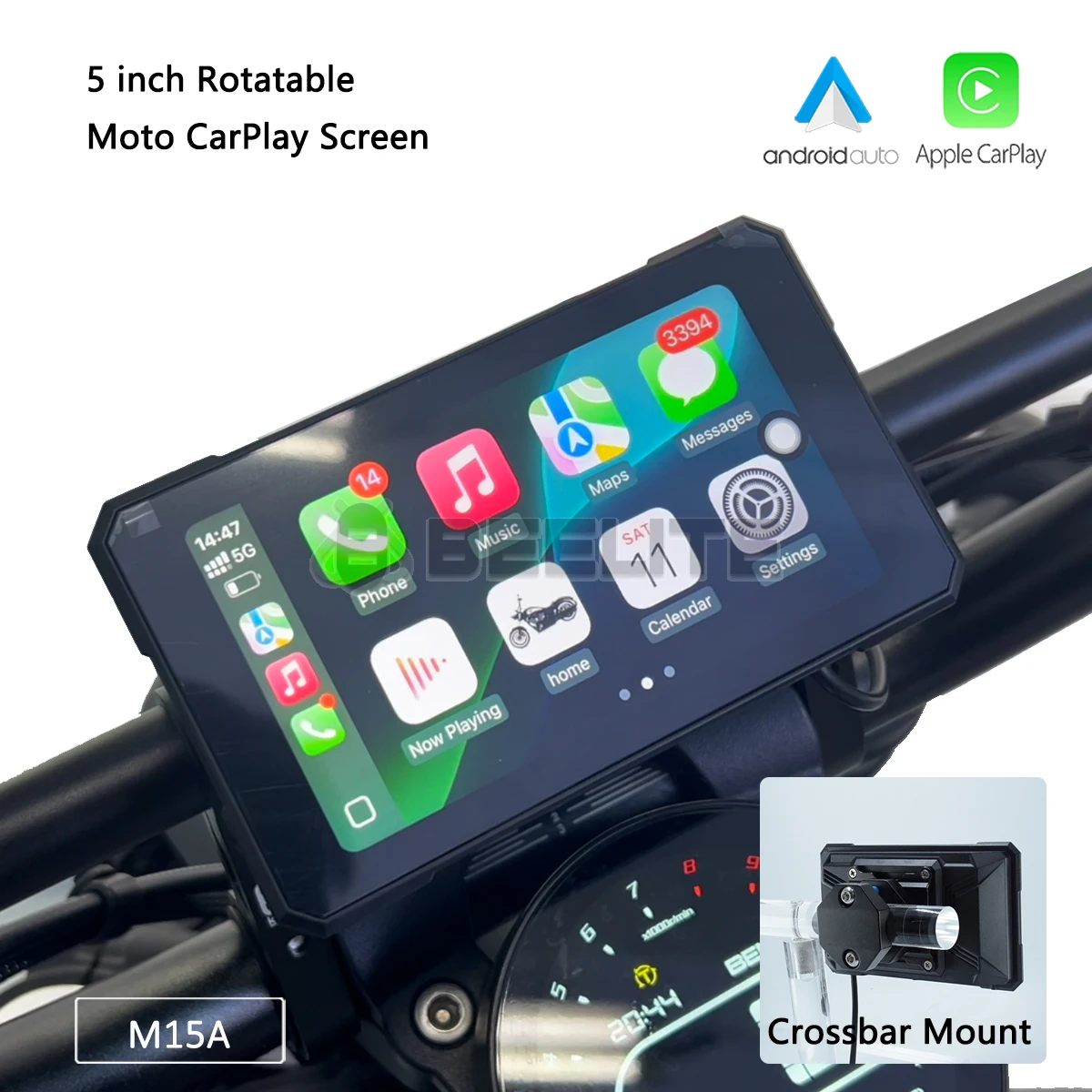 beelite-5-inch-touch-screen-waterproof-motorcycle-portable-wireless-carplay-android-auto-navigator-crossbar-or-handlebar-mount
