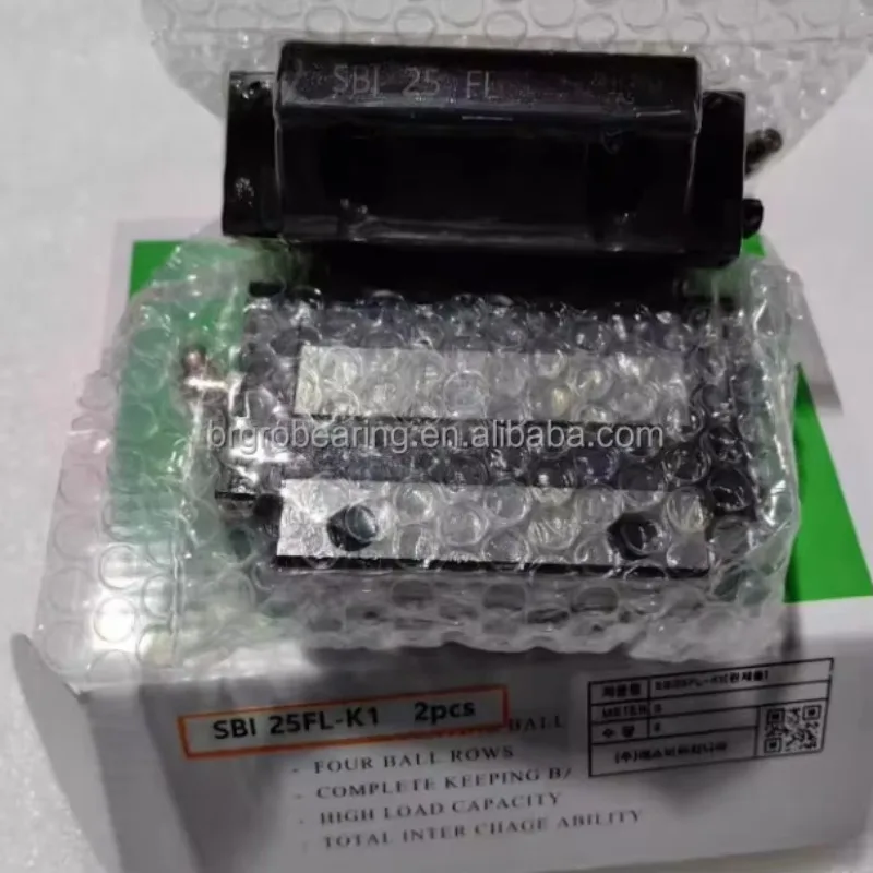 

Korea SBC Original 20x63x30mm Linear Carriage SBI20FL-K1 Linear Blocks Bearing SBI20FL For Linear Guideway