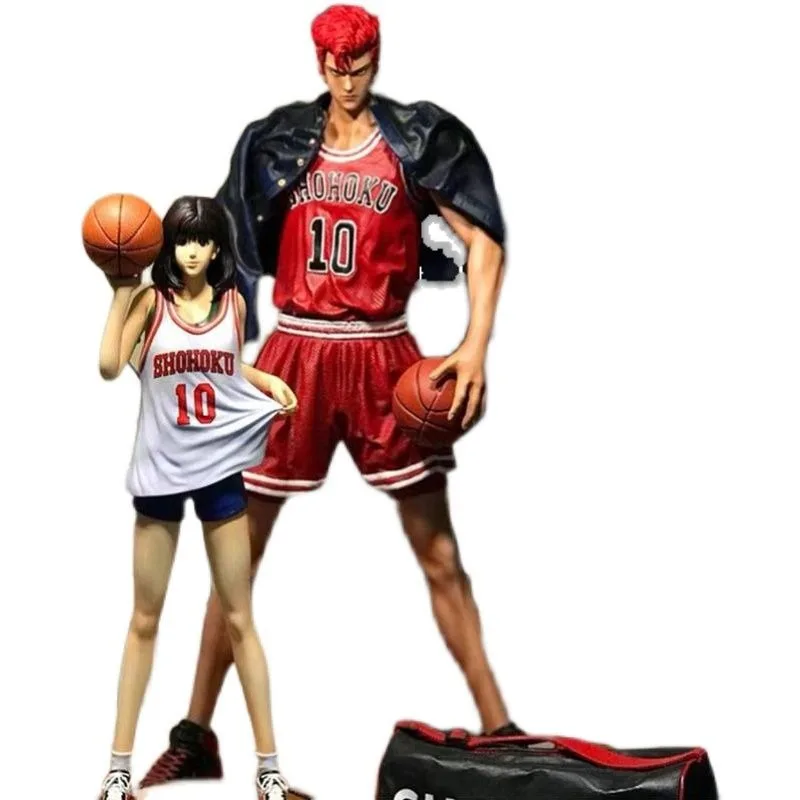 Slam Dunk Hanamichi Sakuragi Kaede Rukawa creative personality anime figure model fashionable and versatile decorative ornaments