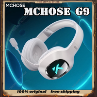 Original MCHOSE G9 Pro Gaming Headphones Customized Tri-mode Wireless Bluetooth AI Noise Canceling Microphone Music Headset Pc
