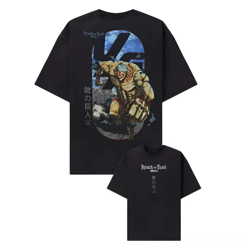 camiseta-attack-on-titan-para-homens-e-mulheres-camiseta-anime-armored-titan-reiner-braun-verao-e-primavera-manga-curta-conjuntos-para-pais-e-filhos