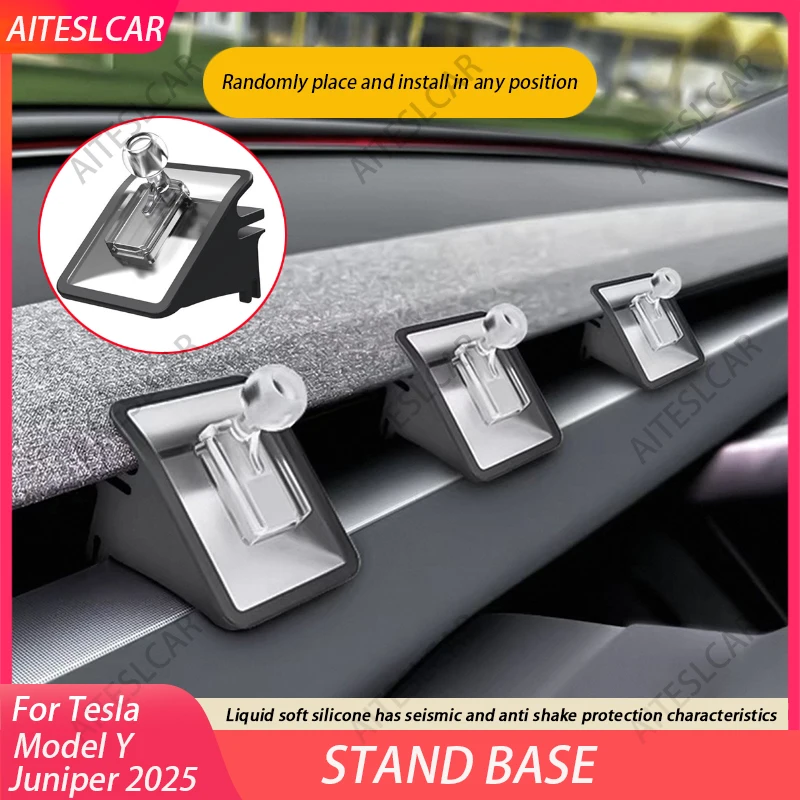 Phone Mount Base for Tesla Model Y Juniper Magnetic Wireless Charging Phone Holder MagSafe Phone Mount