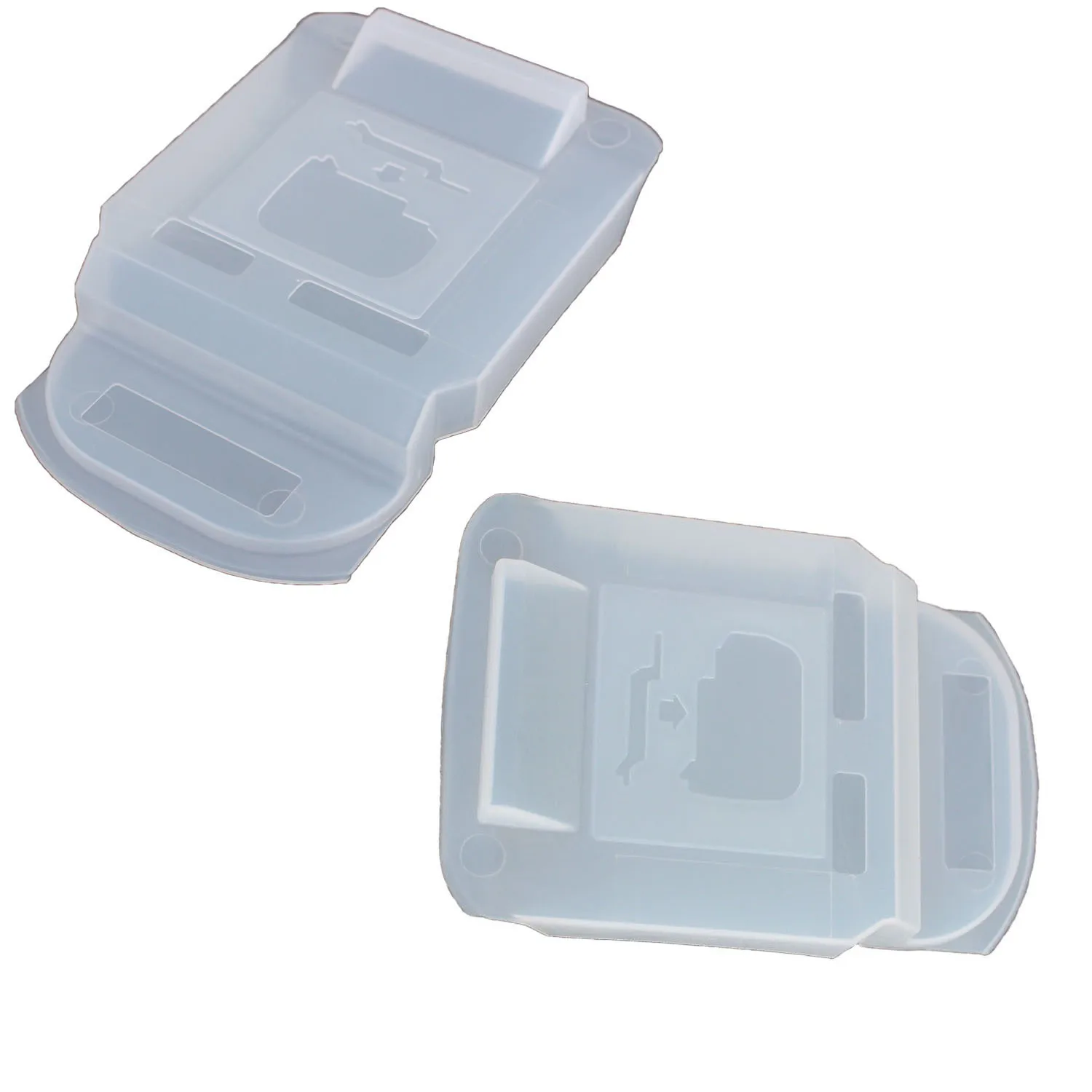 أغطية غبار بلاستيكية لبطاريات BL1830 BL1840 BL1850 مجموعة مكونة من قطعتين للأدوات الكهربائية مع ميزات تدفق الهواء والحماية المحسنة