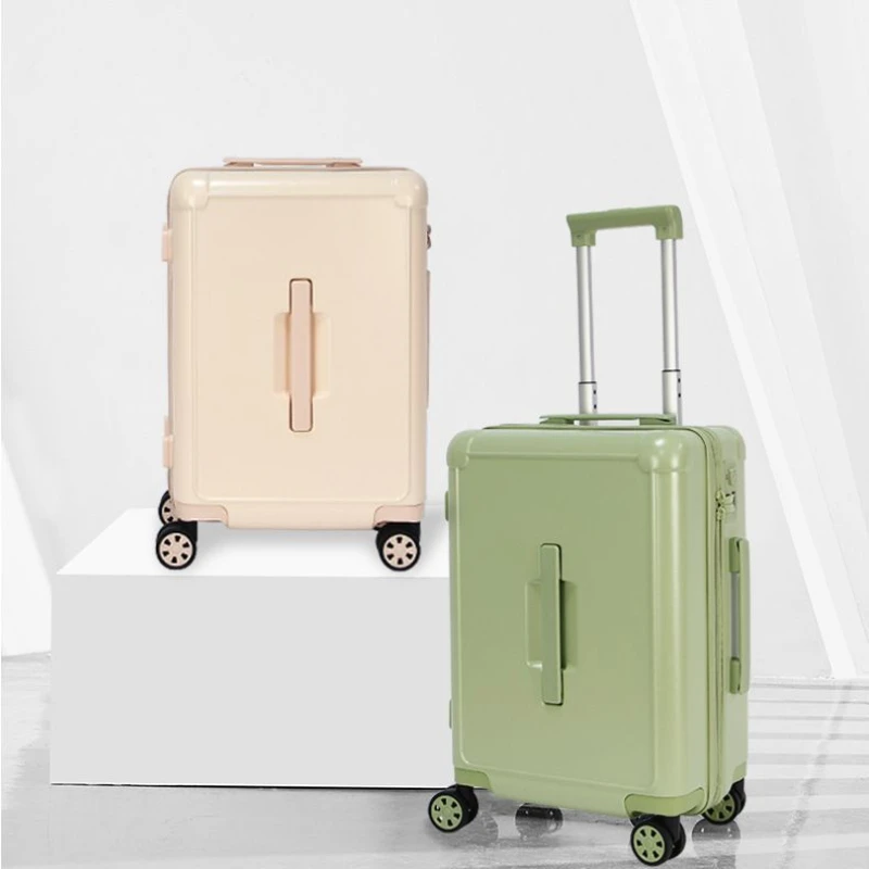 Candy Color Rolling Luggage Travel Suitcase Fashion Large Capacity Trunk Multifunctional Suitcases Silent Universal Wheel Case