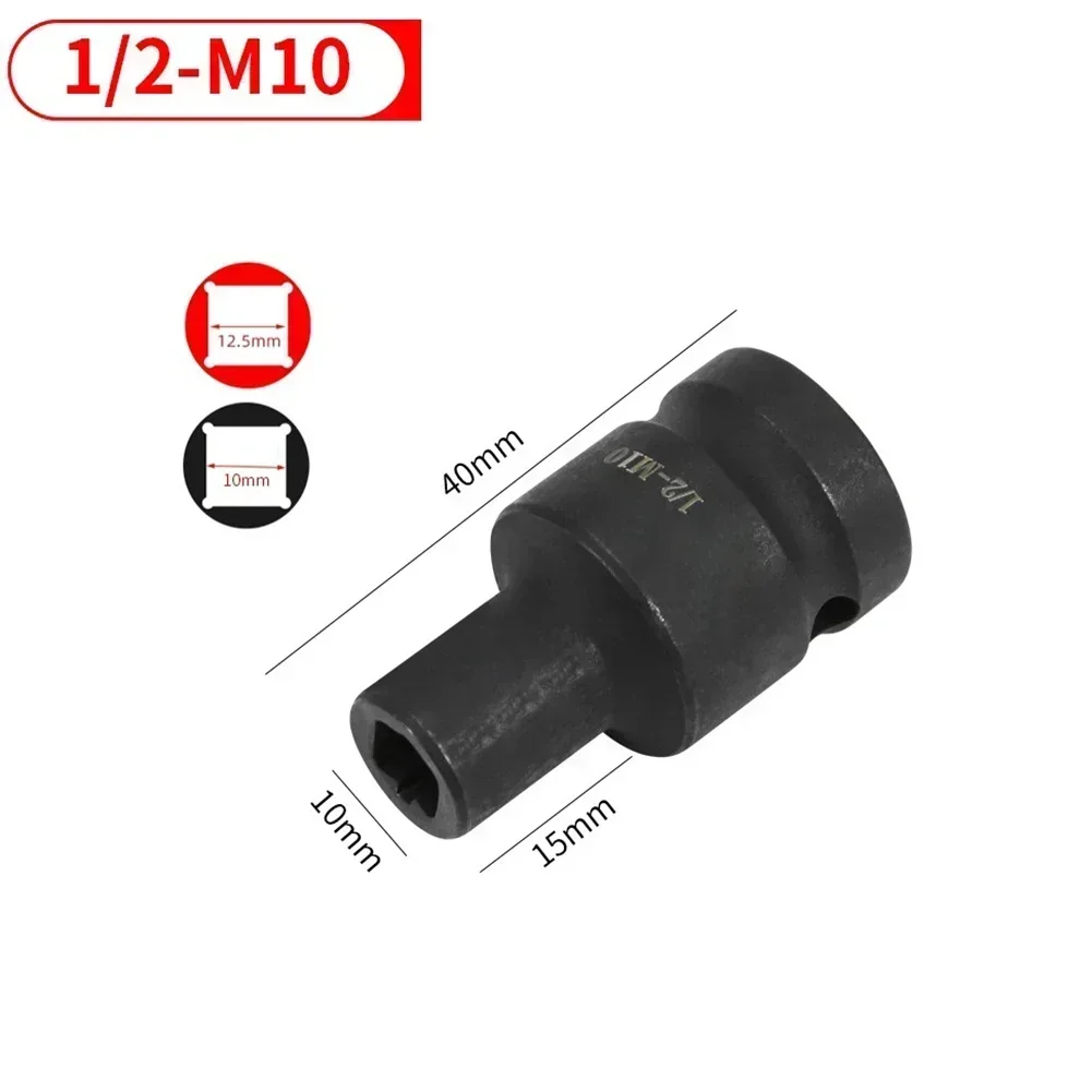 Imagem -03 - Soquete de Torneira Suqare de Cabeça Dupla Driver de Polegadas para Chave de Catraca Pneumática m6 para M24 Soquete Quadrado de Mm24 mm