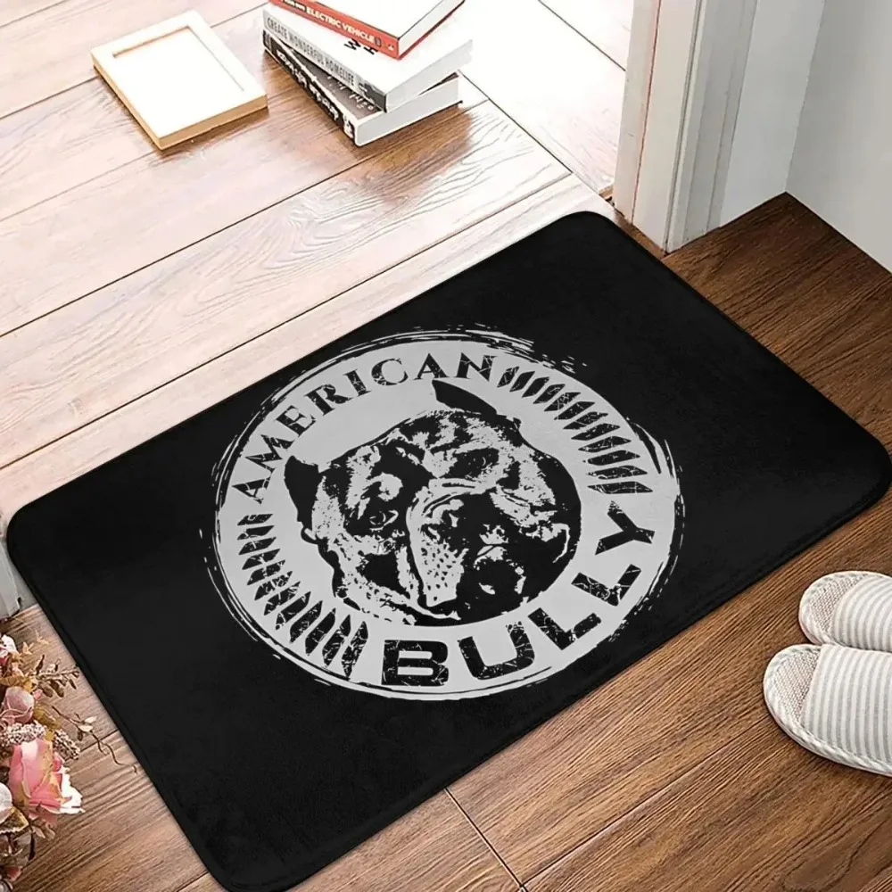 Line Dog Doge Non-slip Doormat Bully Carpet Living Room Bedroom Mat Outdoor Indoor Pattern