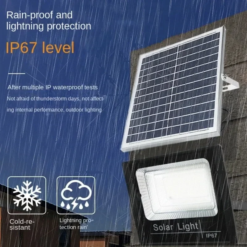 

Outdoor Waterproof Reflector Solar Light With Remote Control Flood Lights 50w 100w 200w 300w 500w LED Solar Powered Spotlight