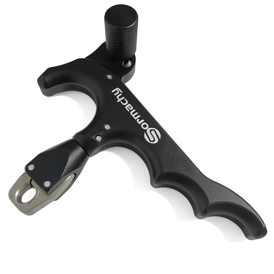 Sormachy Premium Aluminum Alloy Archery Release Aids Automatic Thumb Gripper Caliper  4 Finger Trigger Grip For Compound Bow - view 4