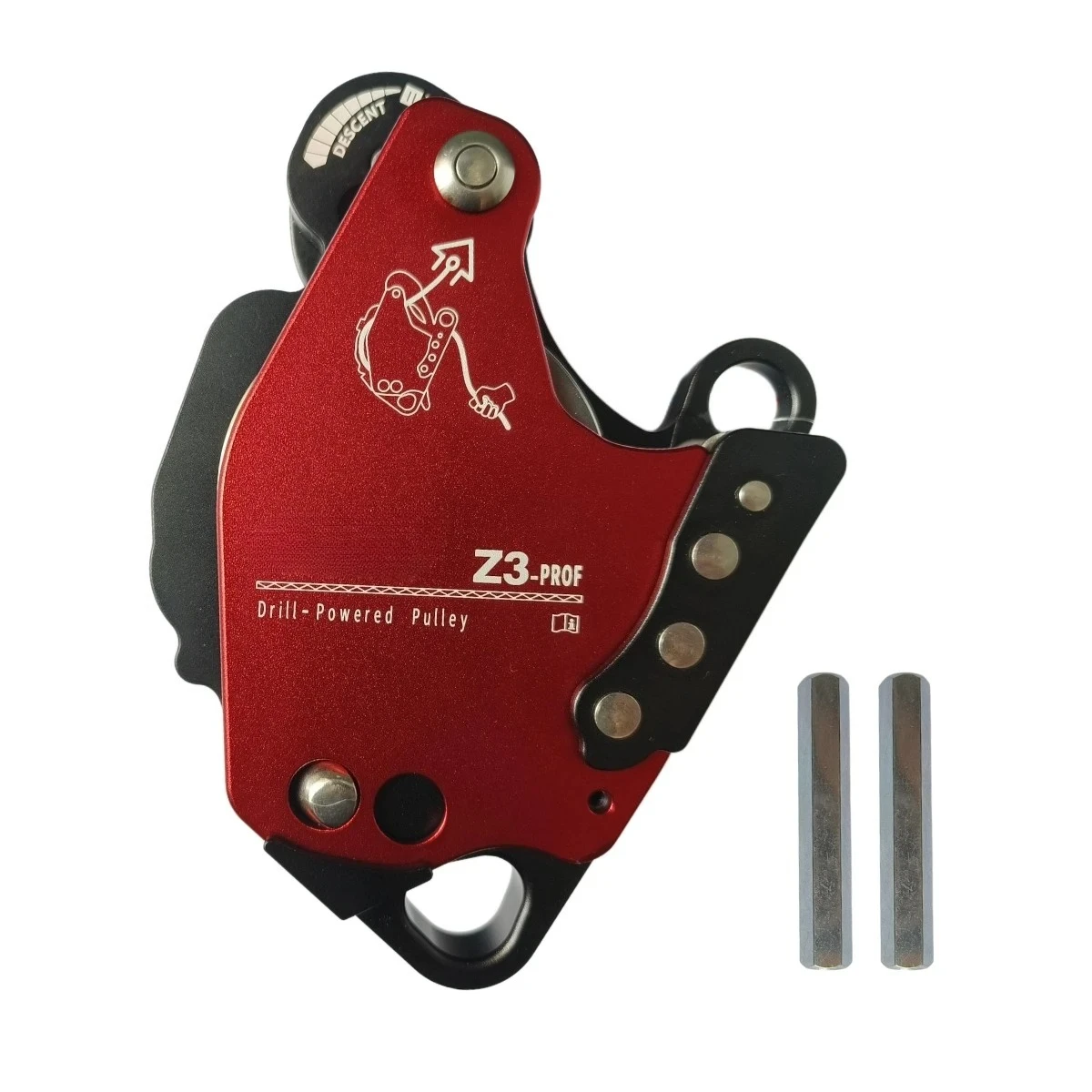 

Lift Retarder Awah Z3 lifting/lowering device Electric Ascender，for Installed Conditioner Aerial Work Outdoor rock climb/rescue