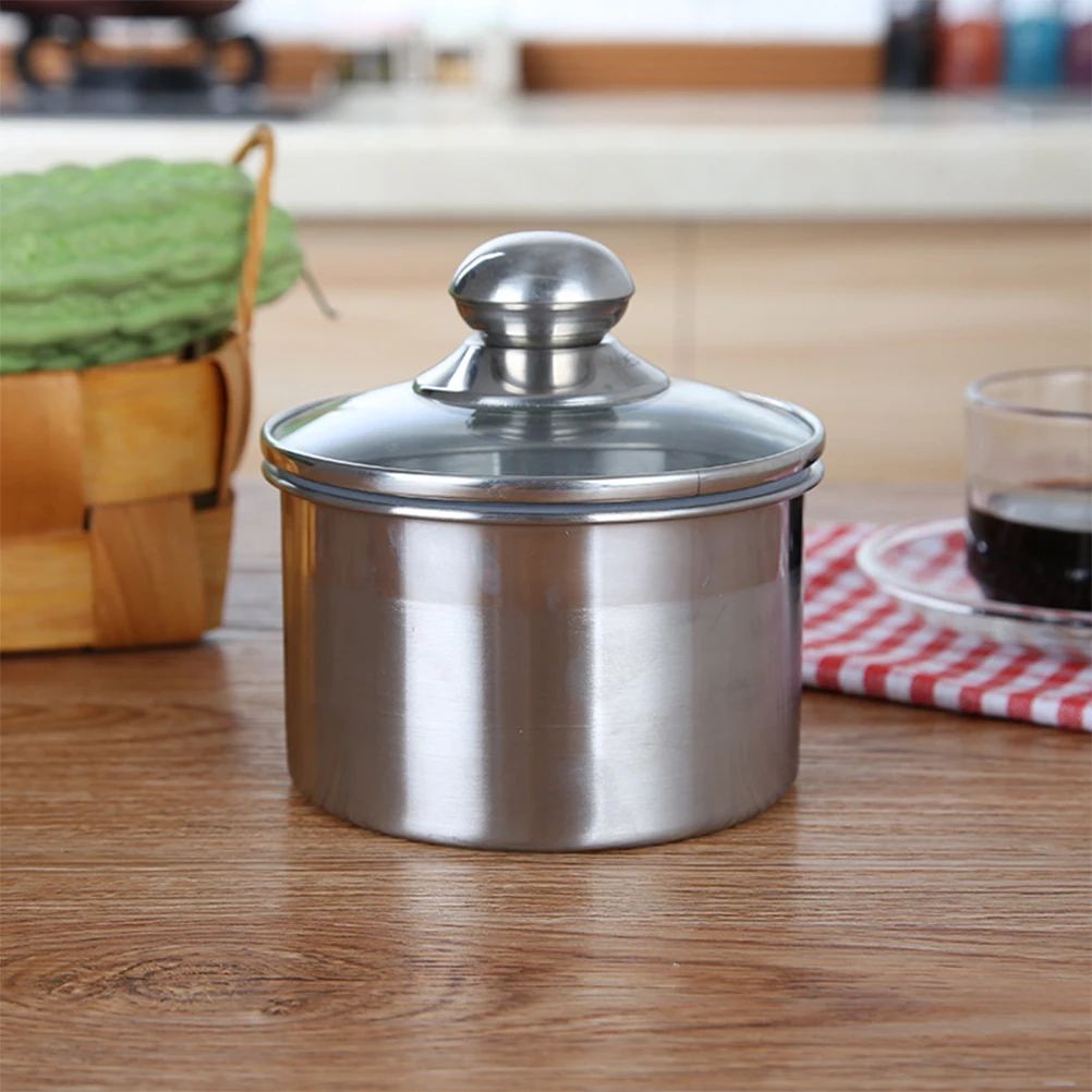 

700 Ml Food Airtight Jar Coffee Container Kitchen with Lid Lids Stainless Canister Bean Steel Tea