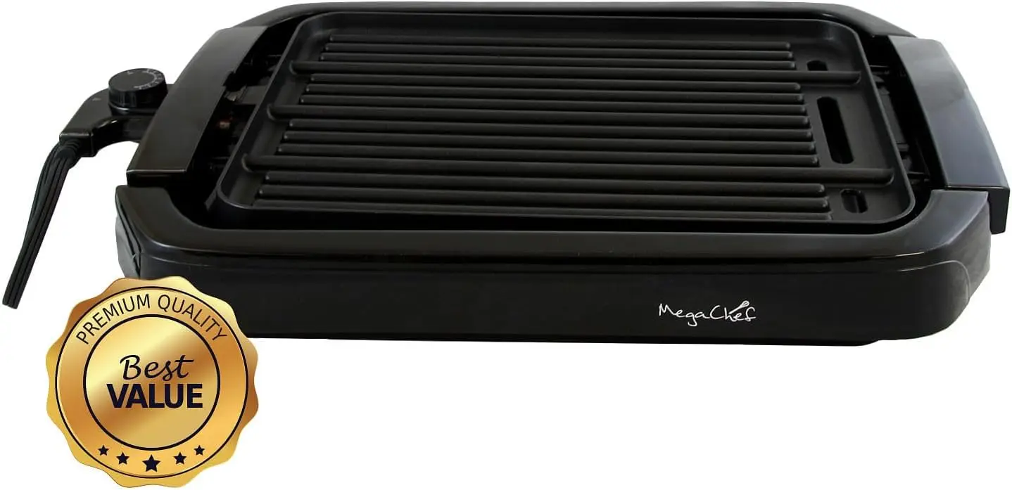 Dual Surface Reversible Indoor Grill and Griddle