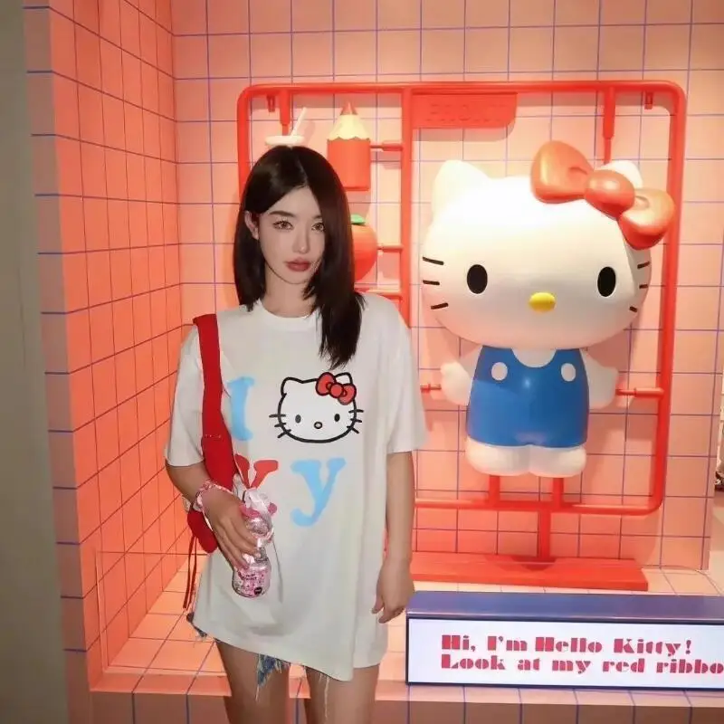 Short-Sleeved Sanrio Summer Pu – обзор и цена Street Fashion Us