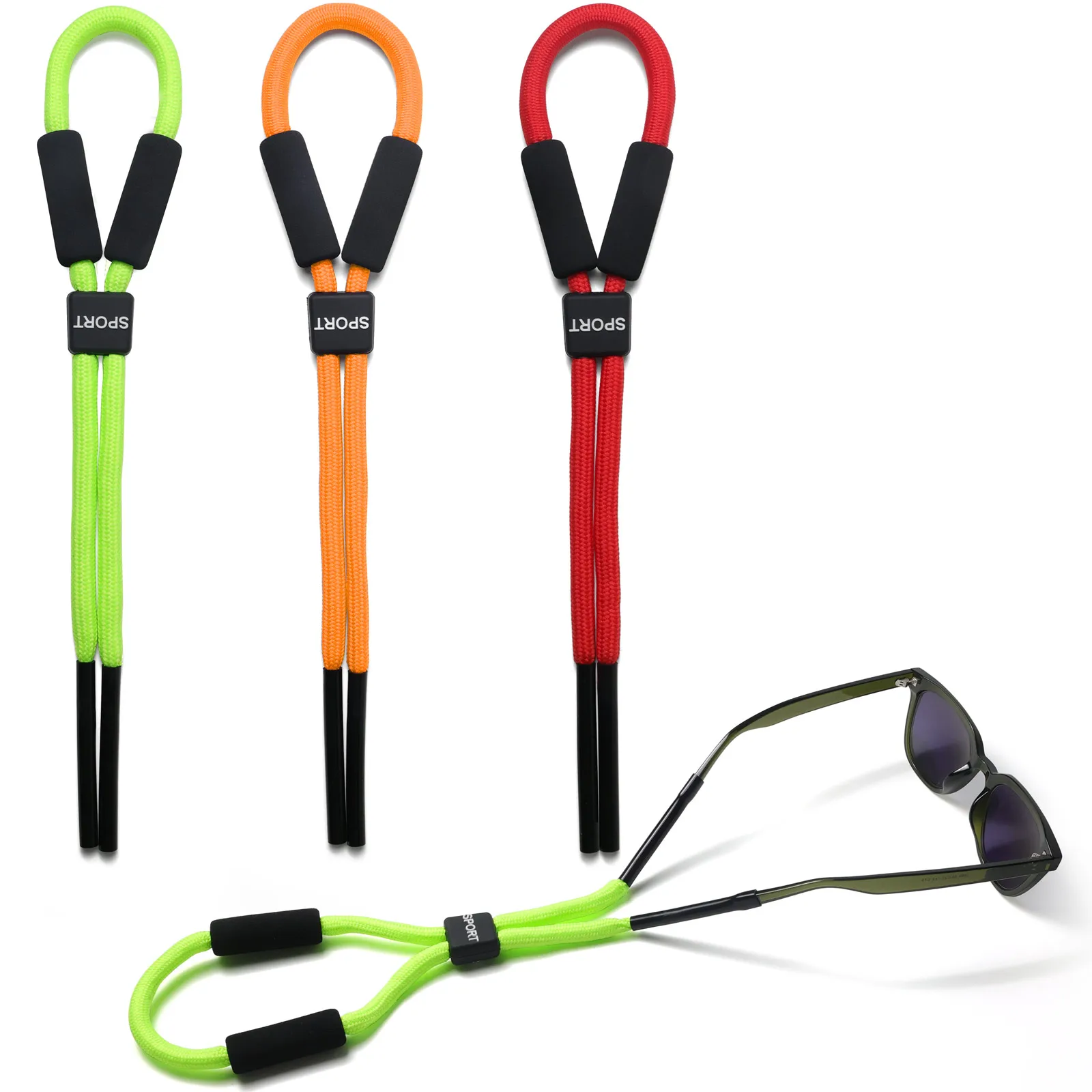 Floating Cord Sunglass Strap for Sports