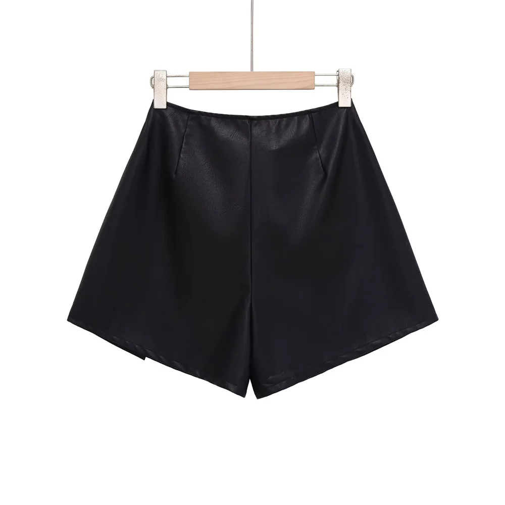 خريف جديد الملابس النسائية الرجعية الملمس ألف خط السراويل عالية مخصر تنورة تنورة قصيرة المألوف تنوعا تنورة بلون واحد