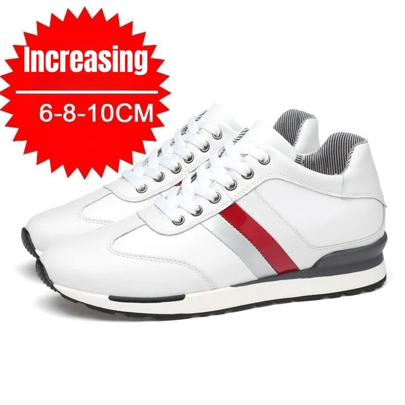 PDEP Verão Invisível Altura Interna Aumentar Sapatos Masculinos 10cm Tênis Moda Coreana Respirável Casual Zapatillas De Hombre