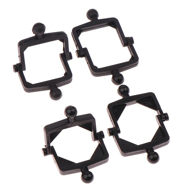 10pcs Dental Articulator Plastic Disposable Articulator Nylon Jaw Frame Black High Neck Low Neck Articulator