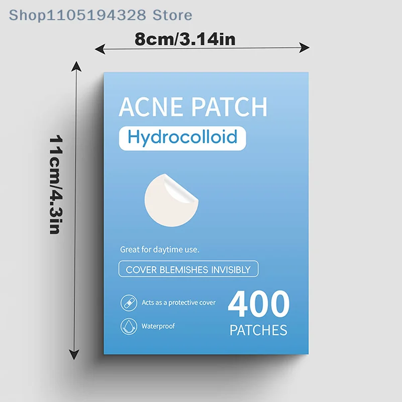 

[HB] 400 шт., пластырь от прыщей, невидимые наклейки для удаления прыщей, уход за кожей, консилер, пятно для лица, инструменты для макияжа