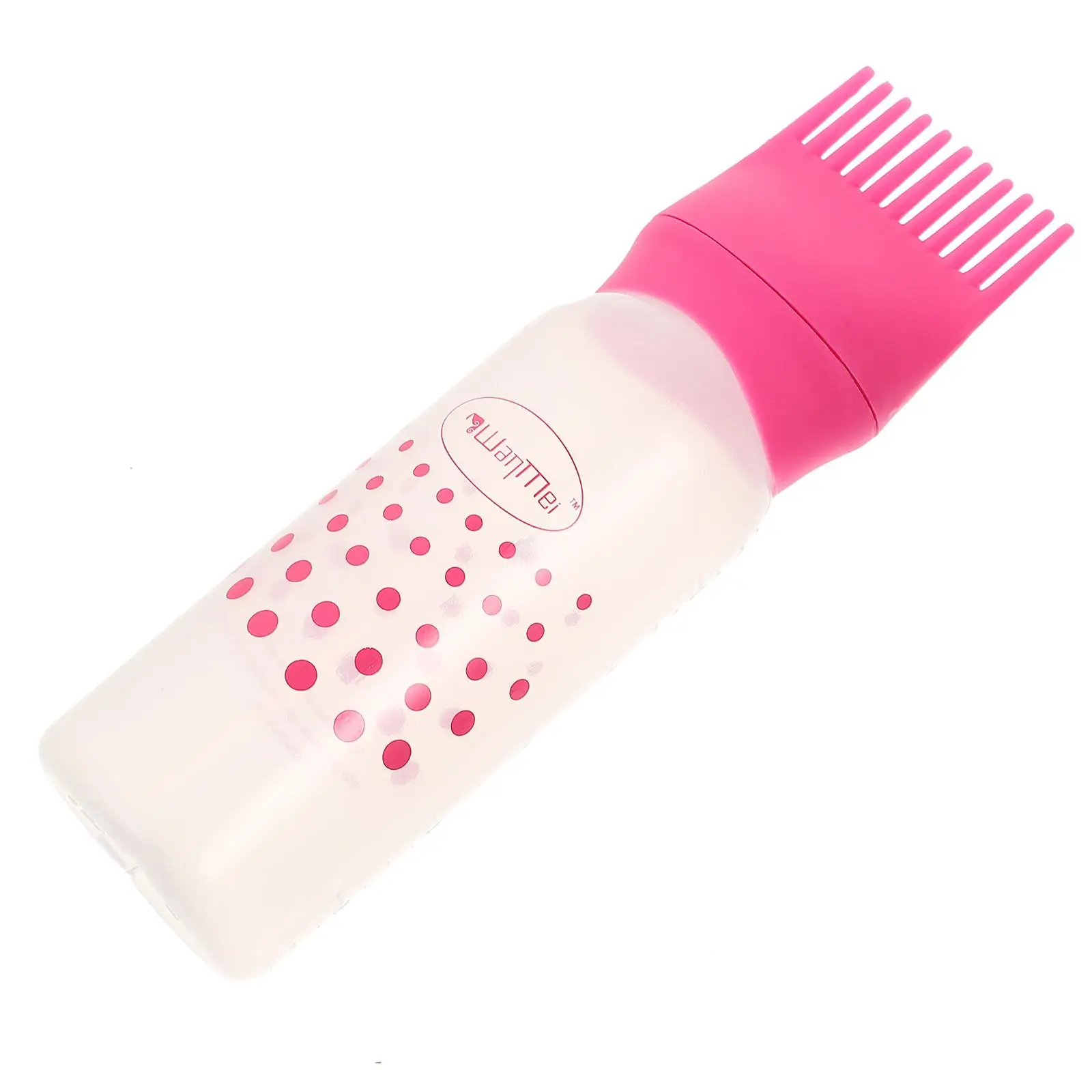 

3 Pcs Hair Coloring Bottle Applicator Durable Plastic Salon Home Use Dry Cleaning Shampoo Even Color Distribution