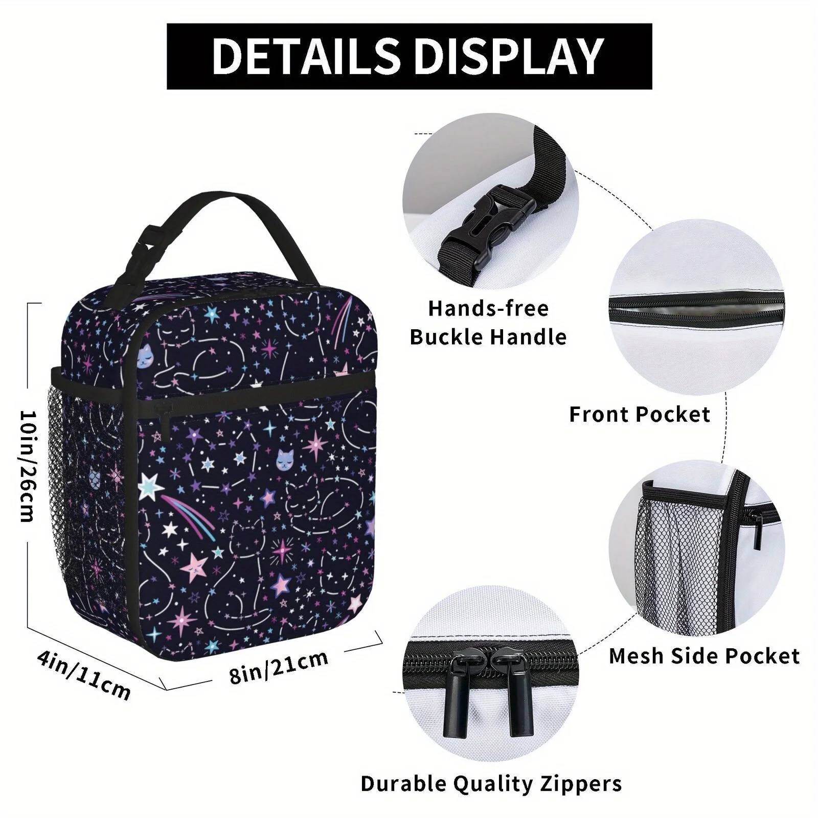 Bolsa de almuerzo con diseño d - Meal Prep Lunch Boxes reseña y precio