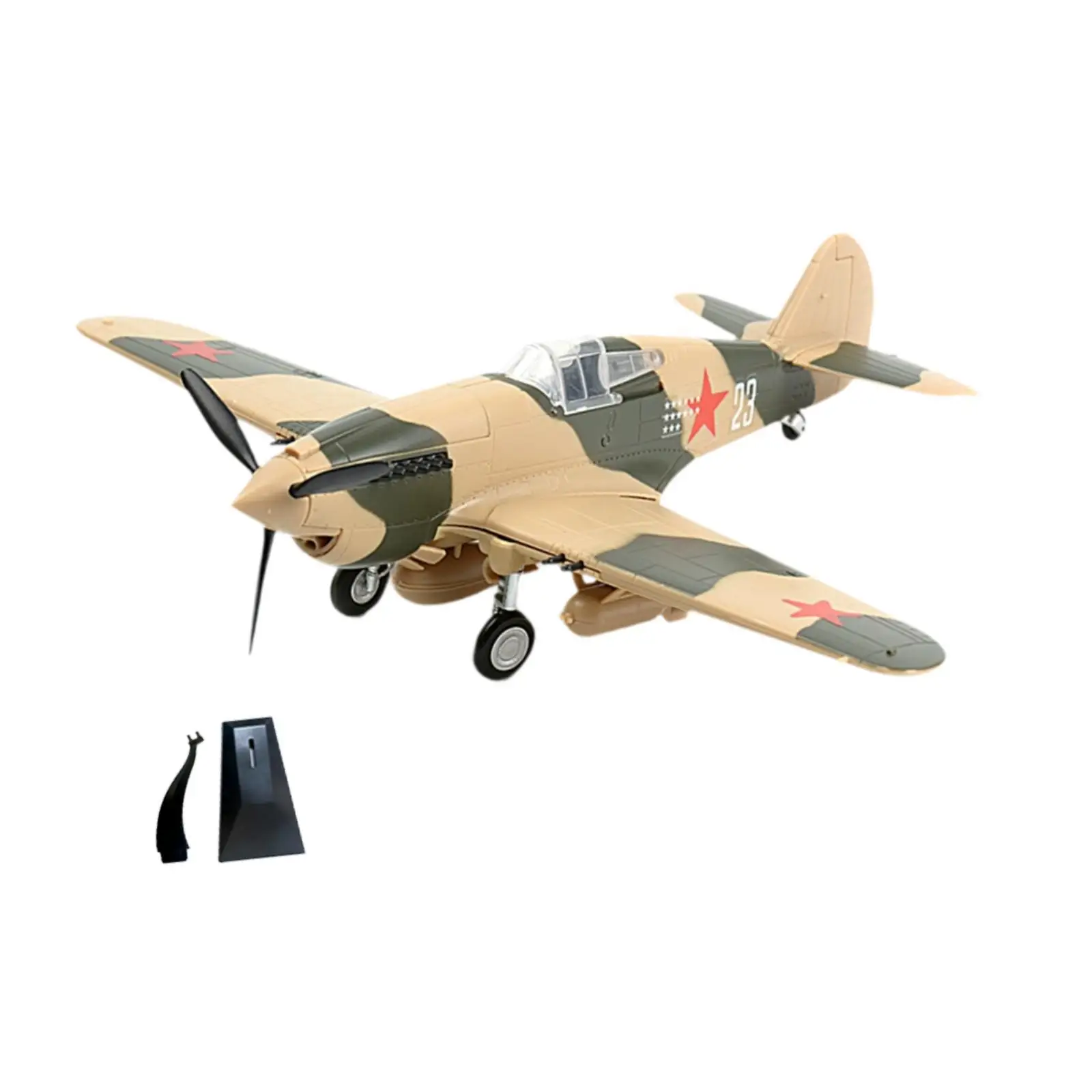 1/48 Scale Fighter Model Kit Educational Collection Tabletop Decor Plane Model