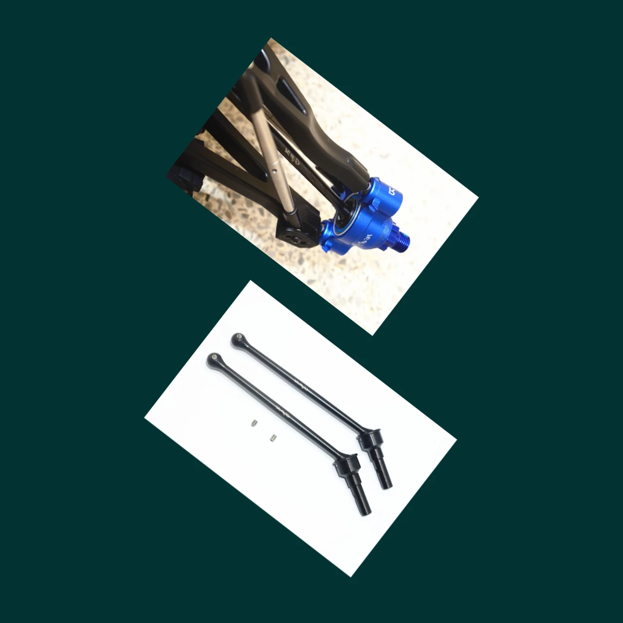 

GPM #45 Harden Steel Cvd For Front / Rear For TRAXXAS 1/10 E-Revo Vxl Brushless 8650+8651+8653