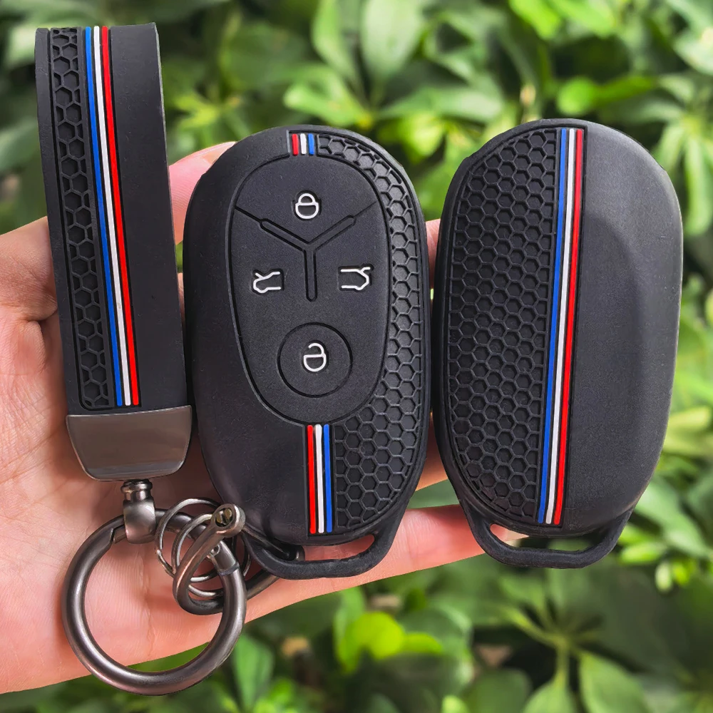 Car Accessories Key Case Cover Holder Keychain For Geely GEOME Galaxy Light Star Wishes 2025 Exploration Youth Version