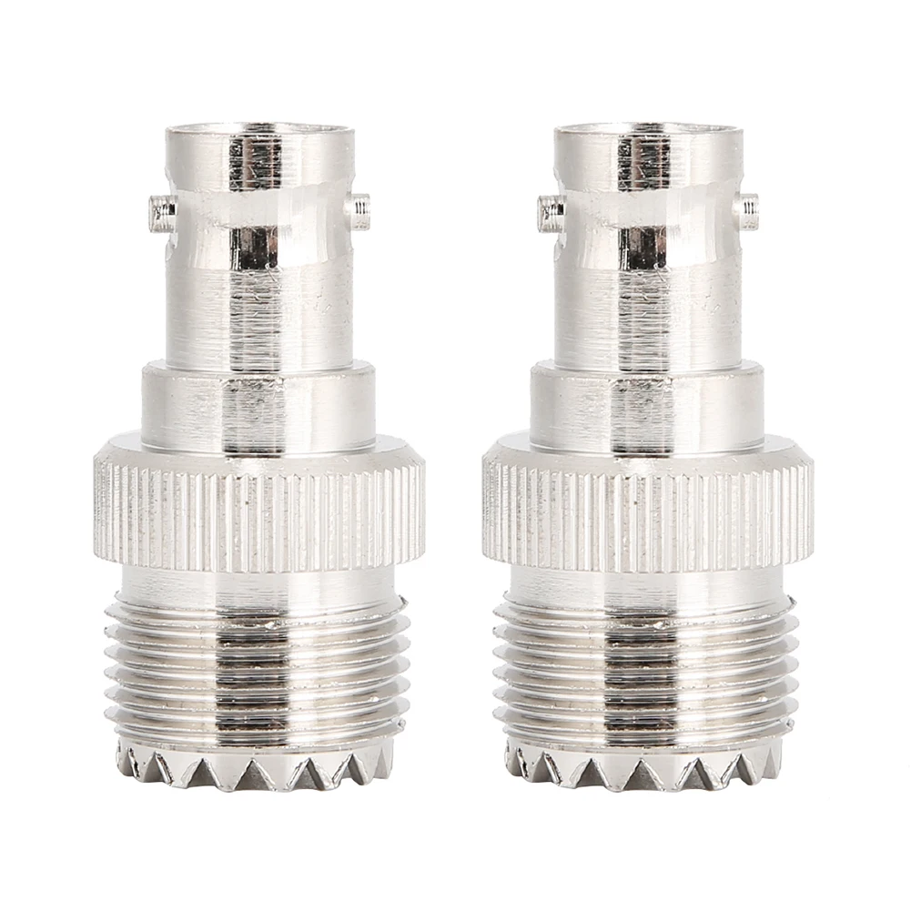 2Pcs Uhf Female To … - image