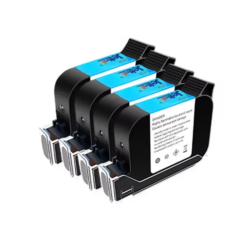 Willita Black Ink Cartridge Quick-Dry Replacement 42ml Ink Cartridge for Handheld Inkjet Printer Coding