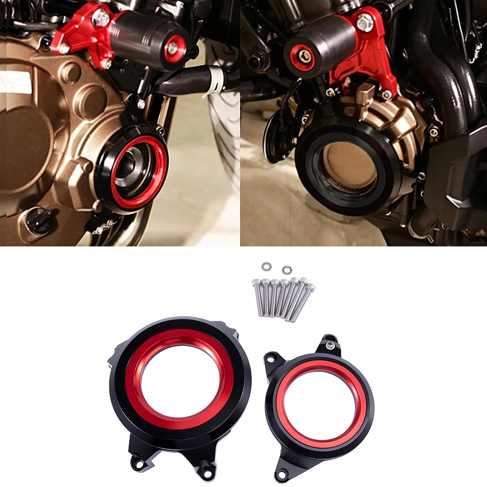 Motorcycle Engine Guard Side Protective Cover Shield Crash Slider Falling Protector For HONDA CB650R CBR650R 2019 2020 19 20