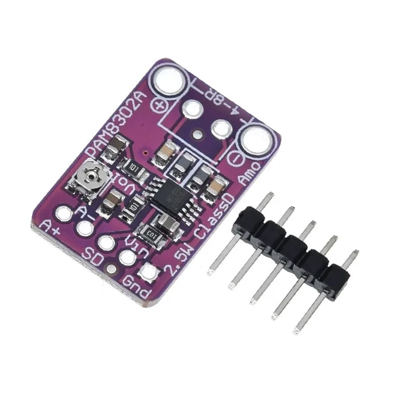 PAM8302A MCU-832 PAM8302 2.5W Single Channel Class D Audio Power Amplifier Module Development Board