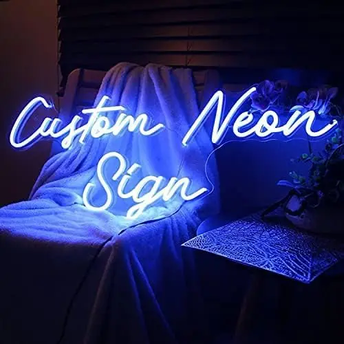 

Custom Neon Signs, Neon Light Customizable Wedding Birthday Party Gift Bedroom Bar Store Business Shop Name Logo Sign