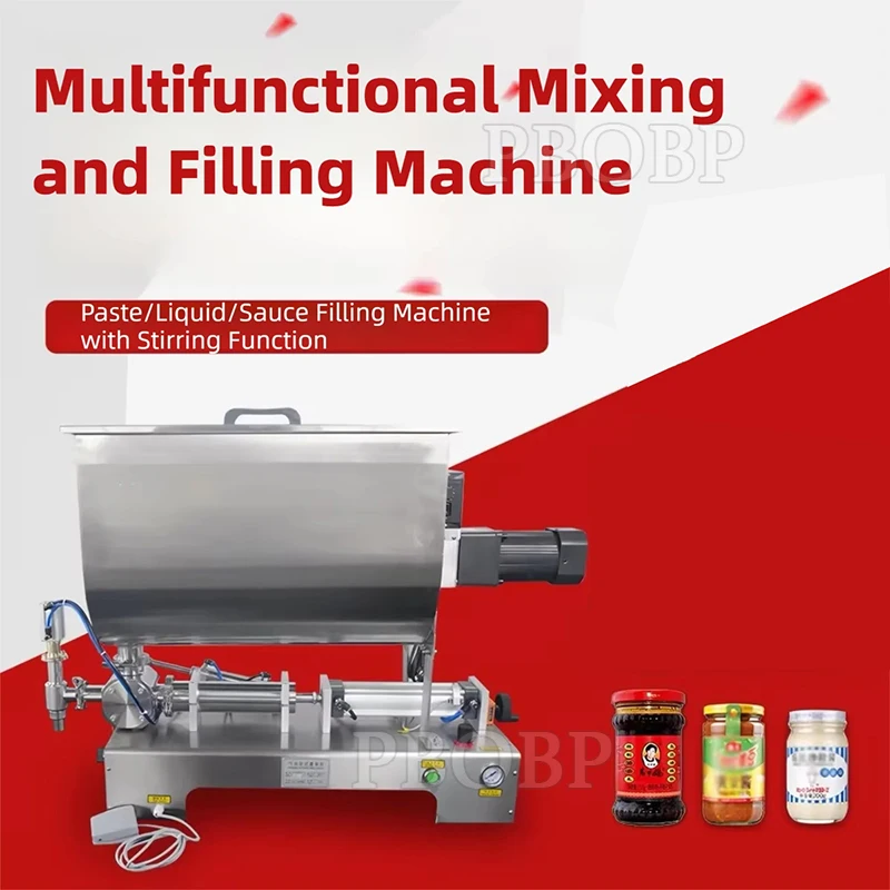Semi Auto Perfume Laundry Detergent Dish Soap Bottle Single Head Pneumatic Paste Filling Equipment With Hopper