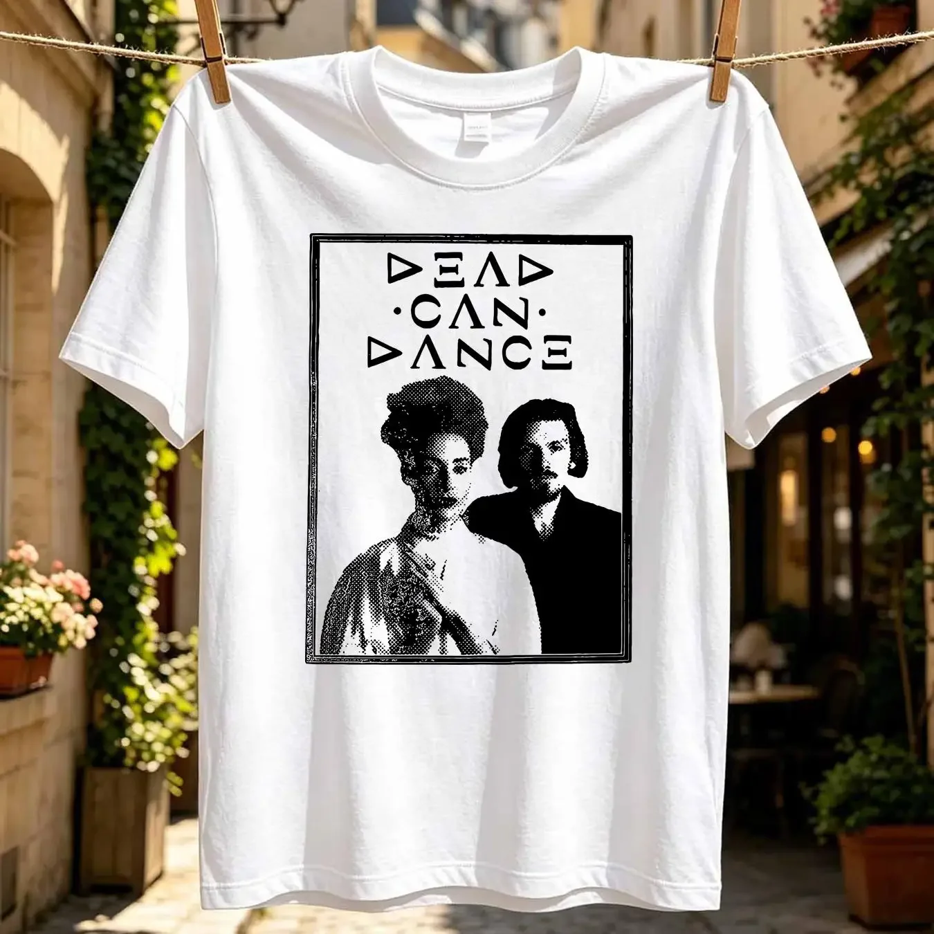 washed T Shirt Dead Can Dance Goth Merch Clothing Fields of the Nephilim Xmal Deutchland Bauhaus Siouxsie and Banshees vintage