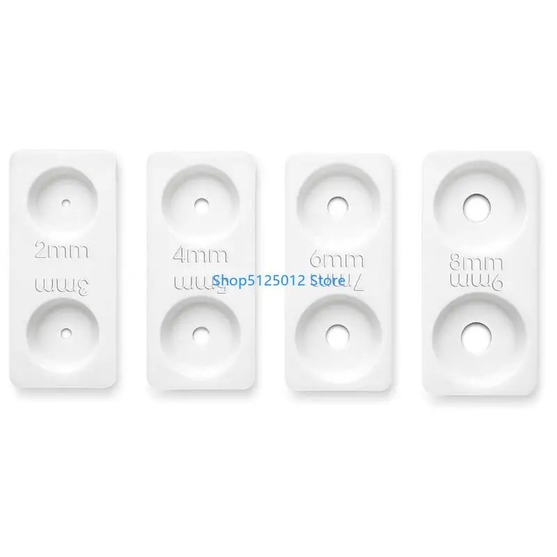 G8TC Liquid Nitrogen Opening Guard with Paired Recessed Positions, Rectangular Form and Rounded Edges for Targeted Work