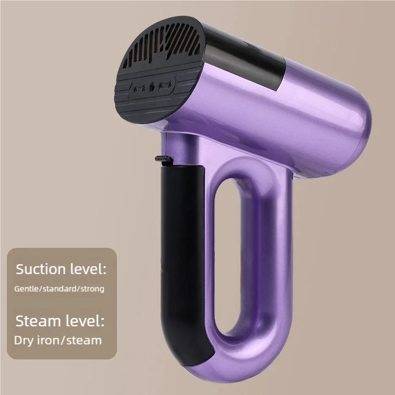 Portable Handheld Steam Garment Steamer, Mini Electric Iron, Mite Removal, Dual Use Ironing Machine, Household Hotel, 110-220V
