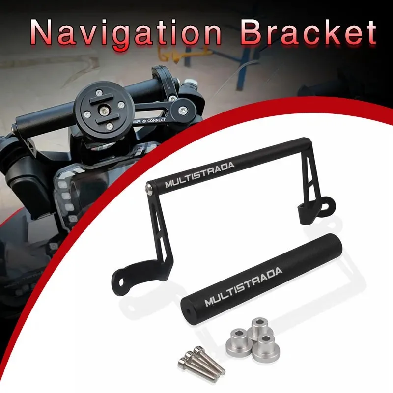 دراجة نارية حامل هاتف المحمول حامل دعم لتحديد المواقع والملاحة قوس ل DUCATI Multistrada 950 950s 1200 1200S 1260 MTS 1200 #2