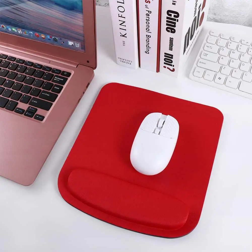 Solid Color Non-slip Gel Wrist Support Desk Pads EVA Ergonomic Wristband Mouse Mat Mouse Wrist Pad Mouse Pad Mice Mat