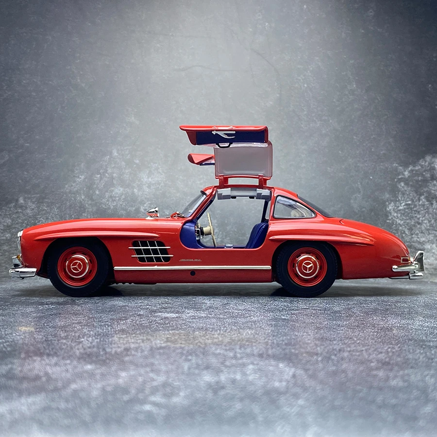 MINICHAMPS 1:18 FOR Benz 300SL W198 1954 Classic classic car car model static display collection birthday gift