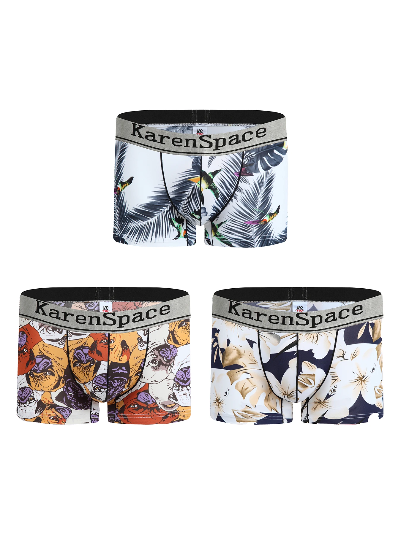 

1PC Boxer Shorts Men's Ice Silk Underwear Cool Underwear Breathable and Sexy Thin Underwear Wholesale Batch S-XL