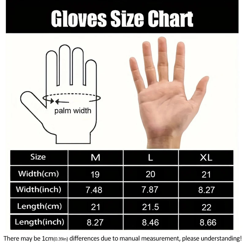 قفازات شتوية دافئة لركوب الدراجات، قفازات شاشة قابلة للمس، قفازات مضادة للانزلاق، قفازات رياضية #6