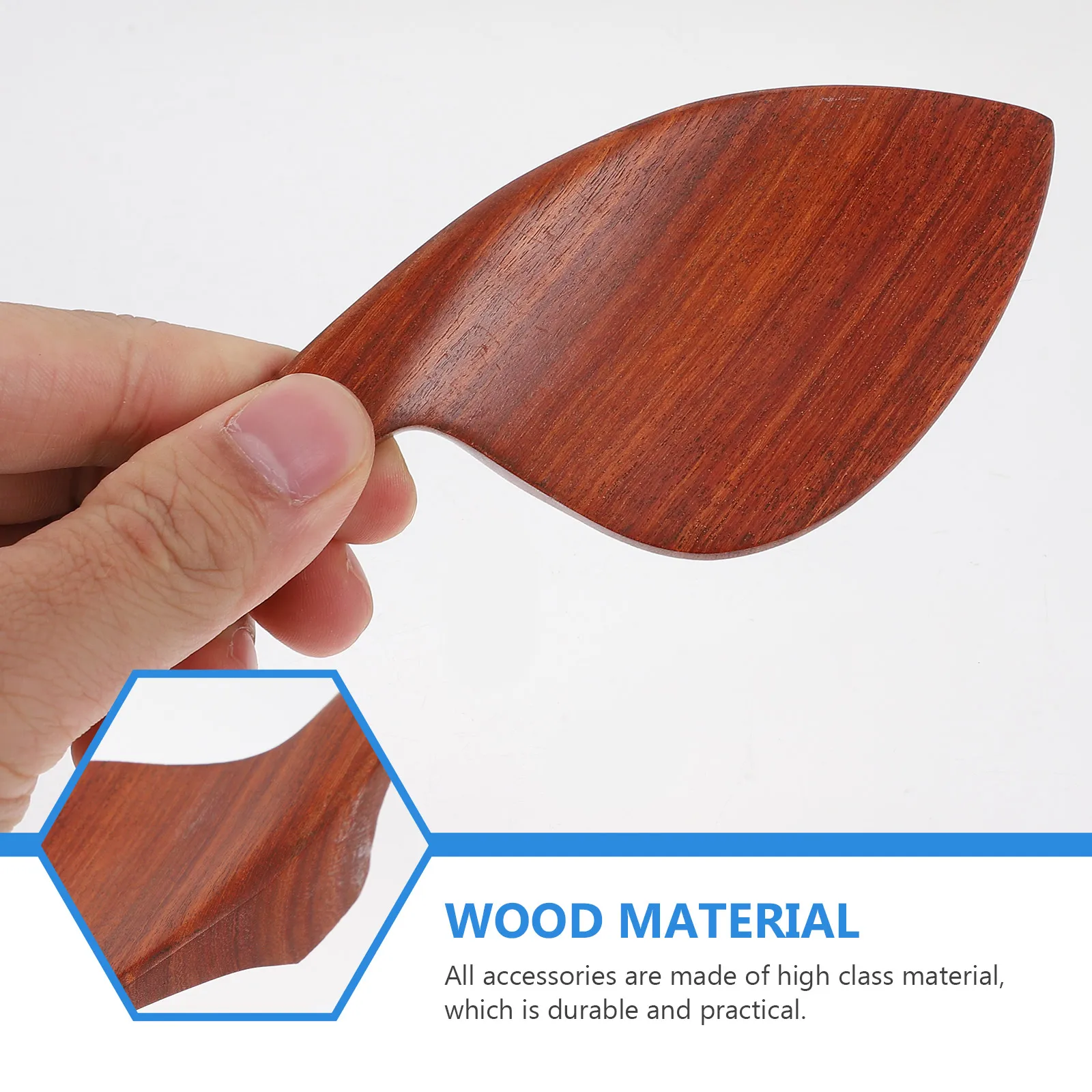 

1Set Violin Repair Accessories Professional Wooden Replacement Parts Wood Chin Rest Tuning Pegs Tailpiece Endpin