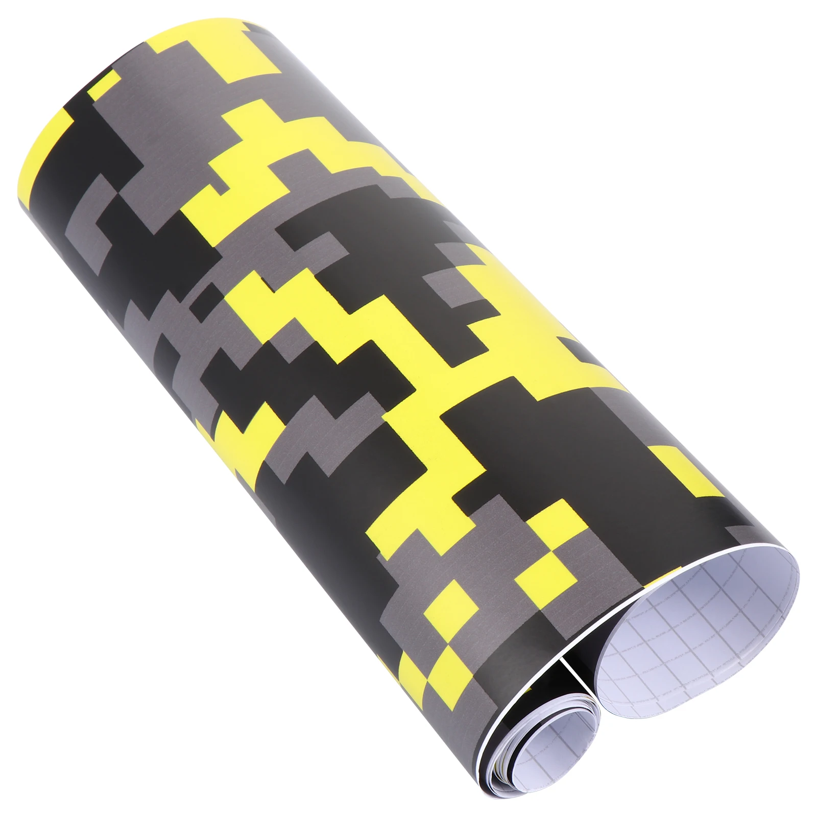 

152Cm Camouflage Car Sticker Vinyl Wrap Pvc Glossy Dashboard Trim Cover Scratch Resistant Cuttable Sheet Car Modification Decor