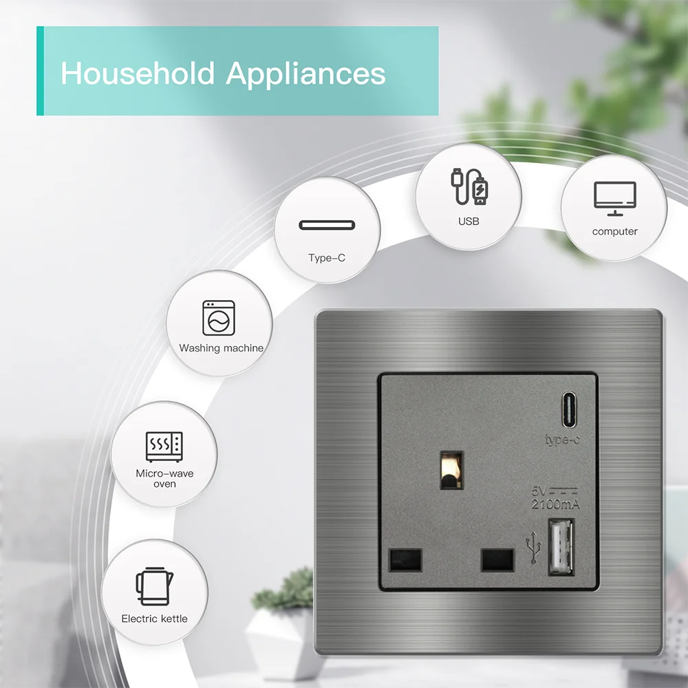 Eiomr ช่องเสียบผนังมาตรฐานของส - Home Improvement Uk บทวิจารณ์และราคา