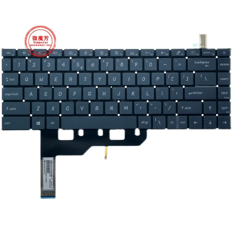 

US New Keyboard For MSI Modern 14 15 A11M A11ML A11MU A11SB A11SBL A11SBU Summit B14 B15 P14 P15 A11M A11MOT A11MT Backlit