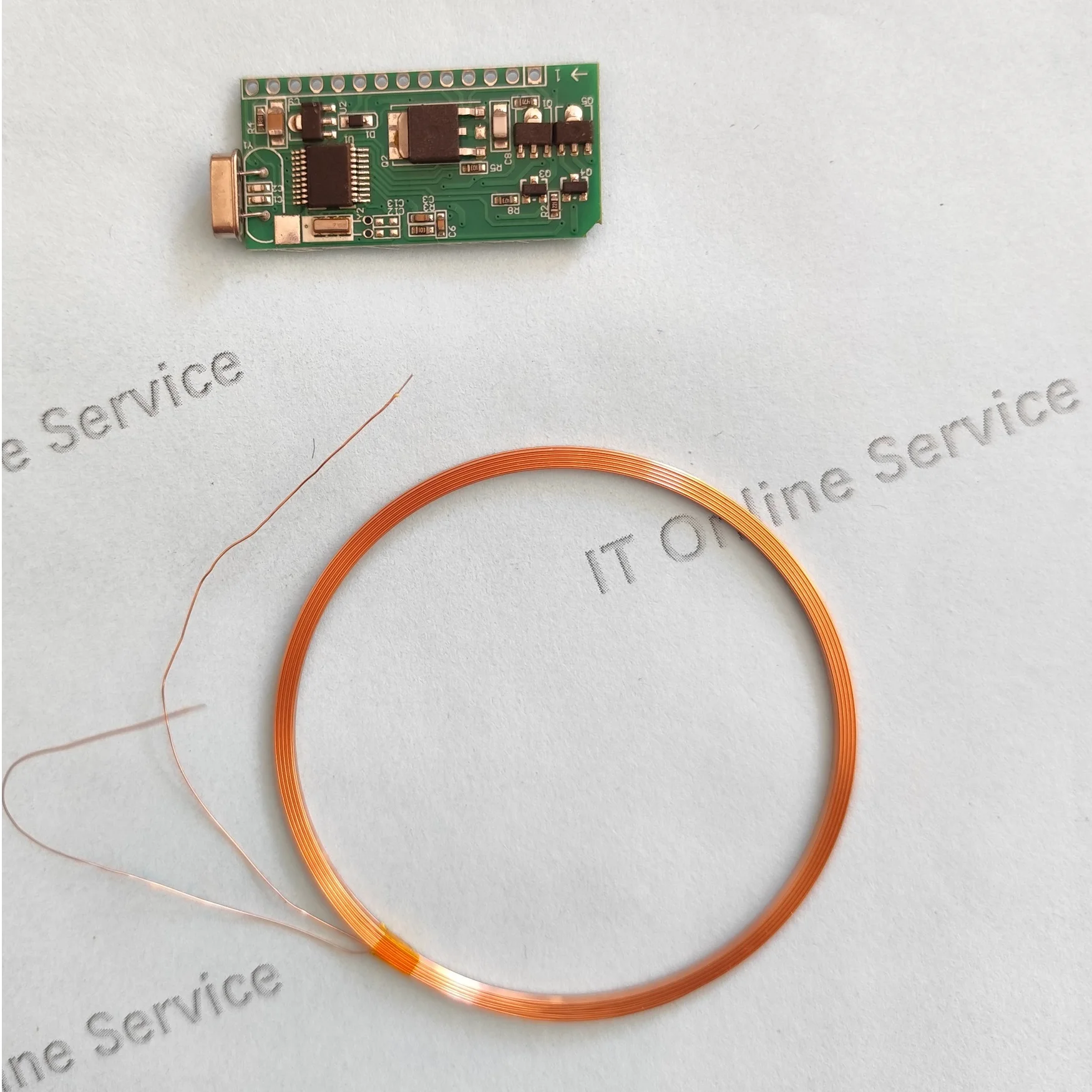 

134.2KHz FDXB HDX RFID Reader Module ISO11784/11785 RS232 TTL For TIHDX RI-TRP-RR2B
